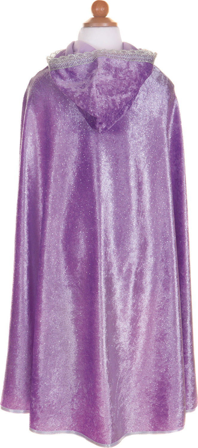 Diamond Sparkle Cape - Lilac (Size 3-4)