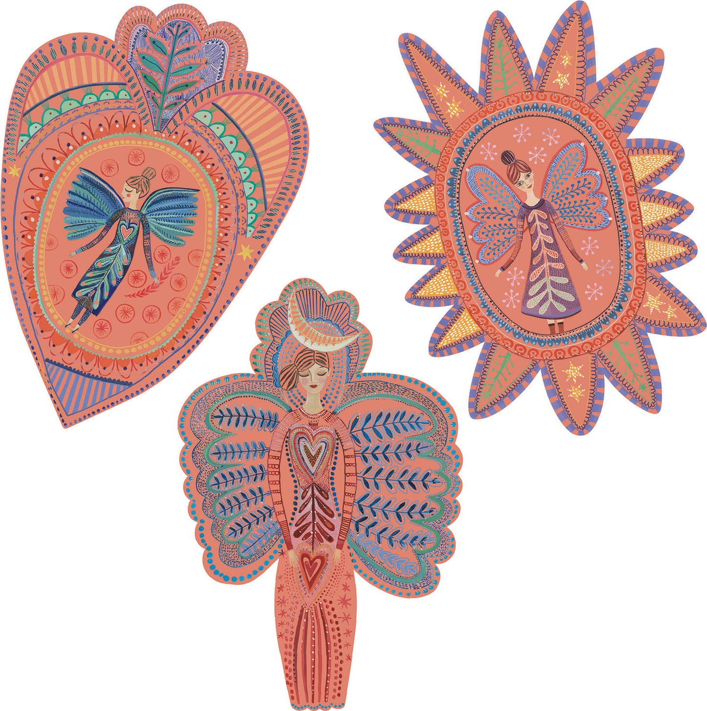 Angels Scratch Card Activity Set