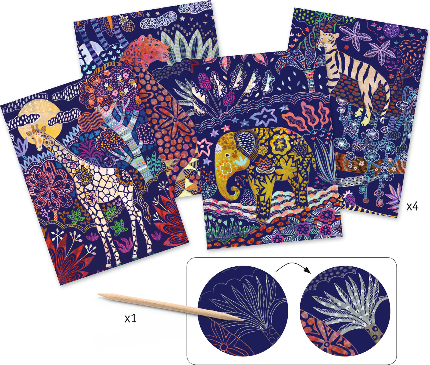 Petit Gifts - Scratch Cards Lush Nature