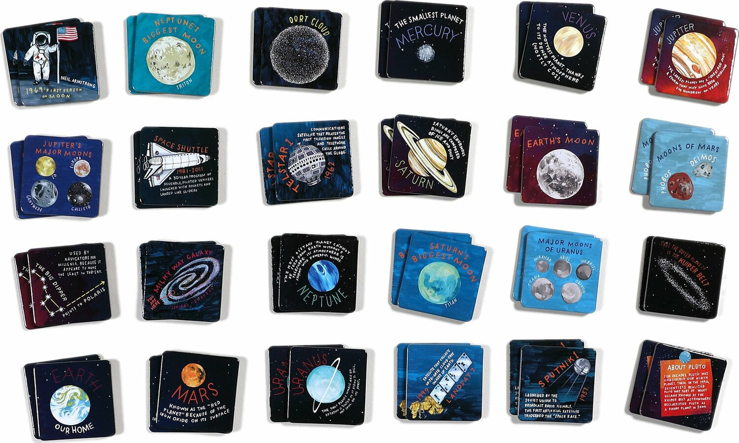 Space Exploration Memory Matching Game