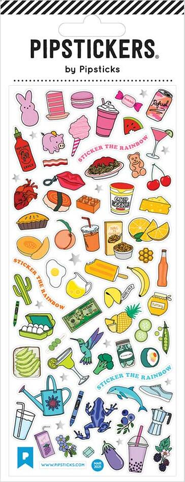 Stickers - Sticker The Rainbow (3x7)