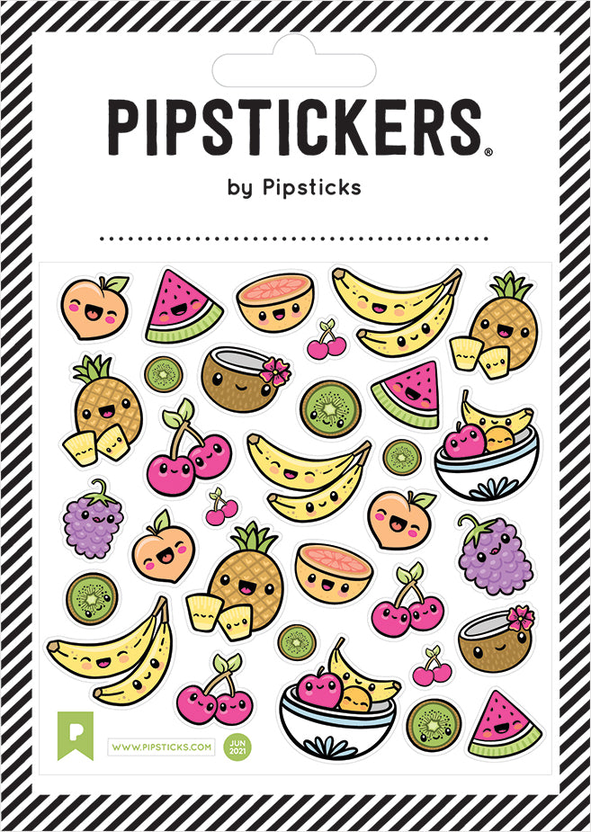 Stickers - Fruity Cuties (4x4)