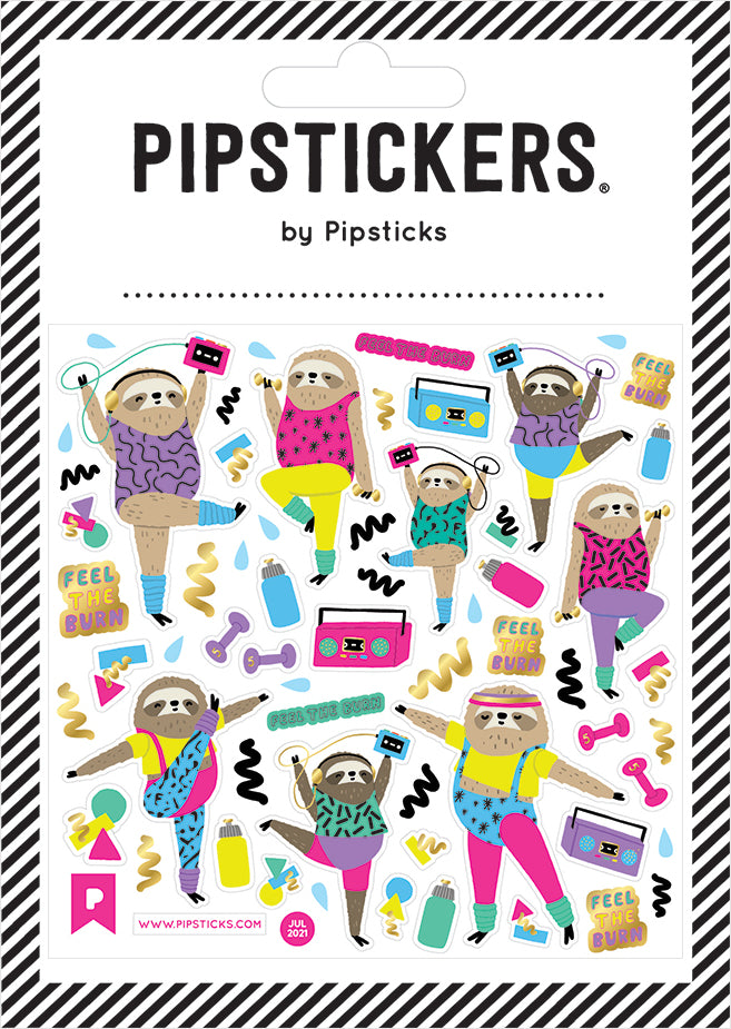 Stickers - Go Slow Cardio (4x4)