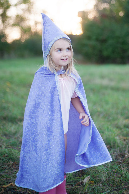 Diamond Sparkle Cape - Lilac (Size 5-6)