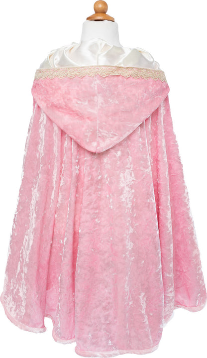 Deluxe Pink Princess Cape (Size 5-6)