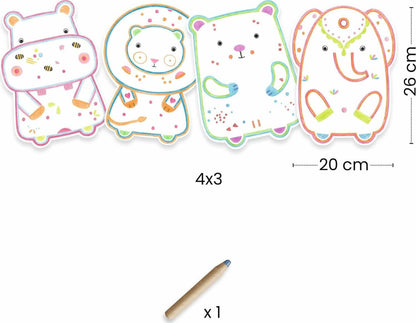 Wild Animals Coloring
