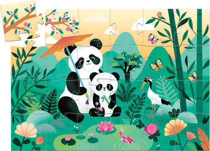 Leo The Panda 24pc Silhouette Jigsaw Puzzle