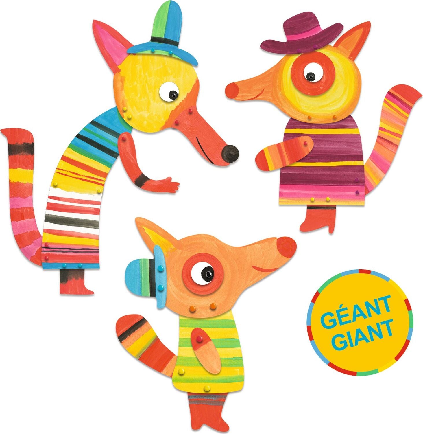 DJECO The Fox Family Watercolor Paints