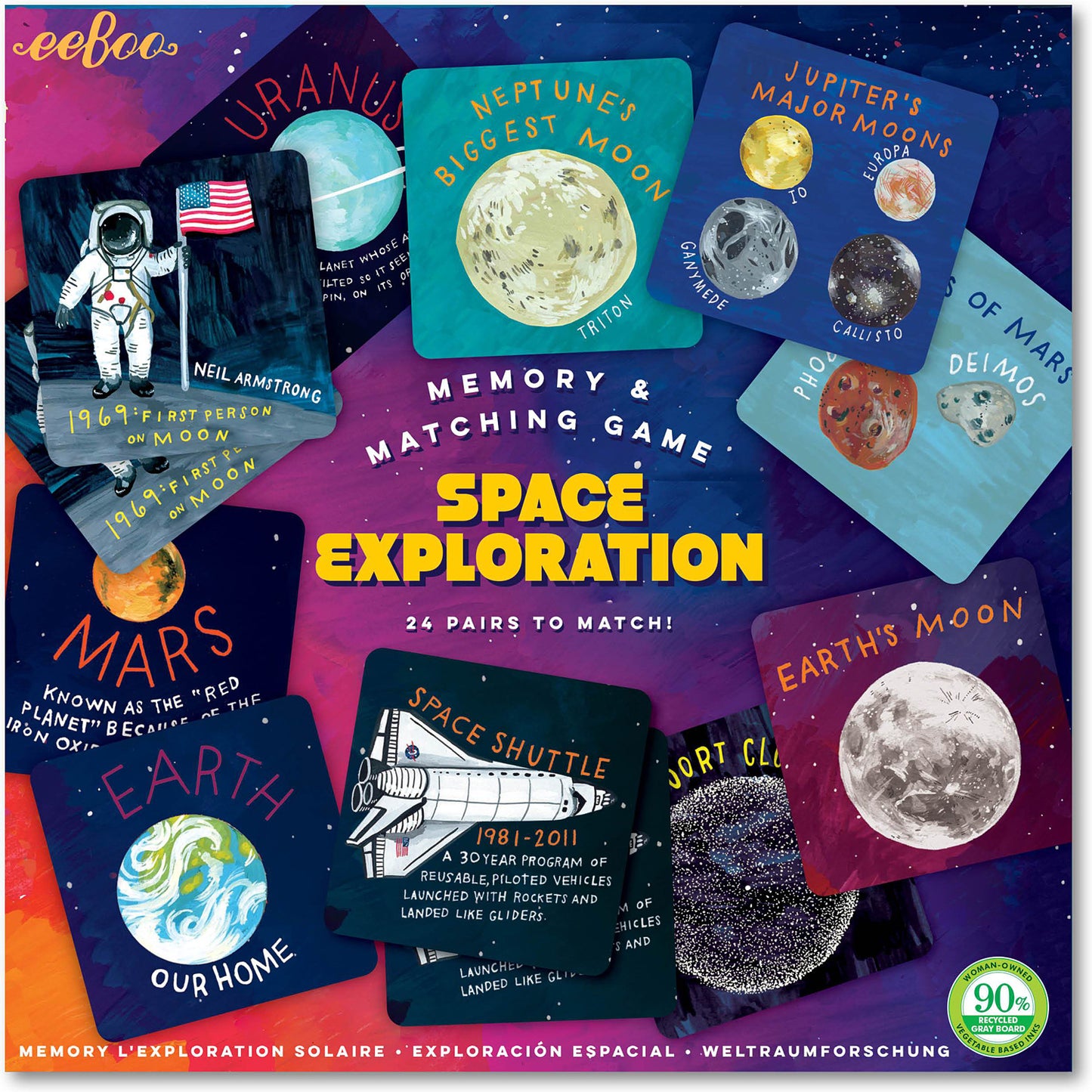 Space Exploration Memory  Matching Game