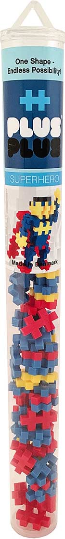 Plus-Plus Tube - Superhero