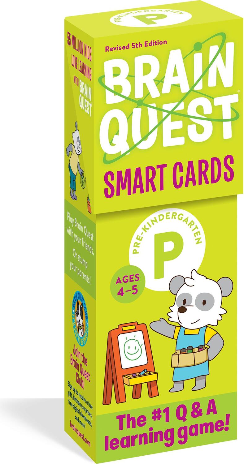 Brain Quest Pre-Kindergarten Smart Cards Revised 5th Edition