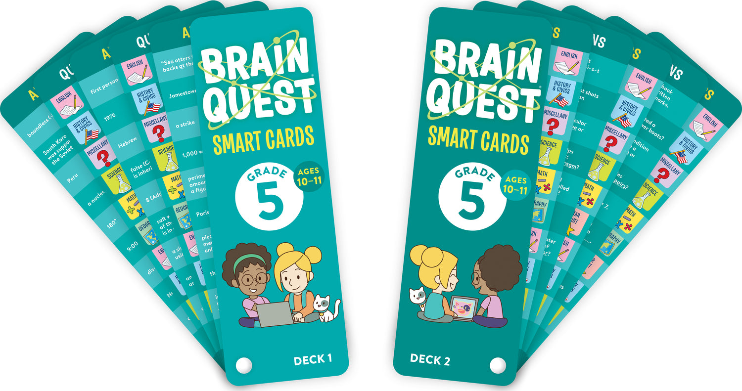 Brain Quest 5th Grade Smart Cards Revised 5th Edition