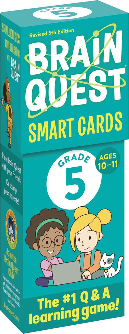 Brain Quest 5th Grade Smart Cards Revised 5th Edition