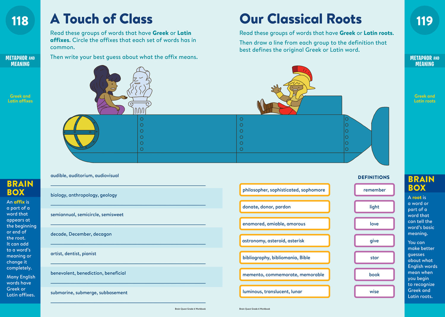 Brain Quest Workbook: 6th Grade Revised Edition
