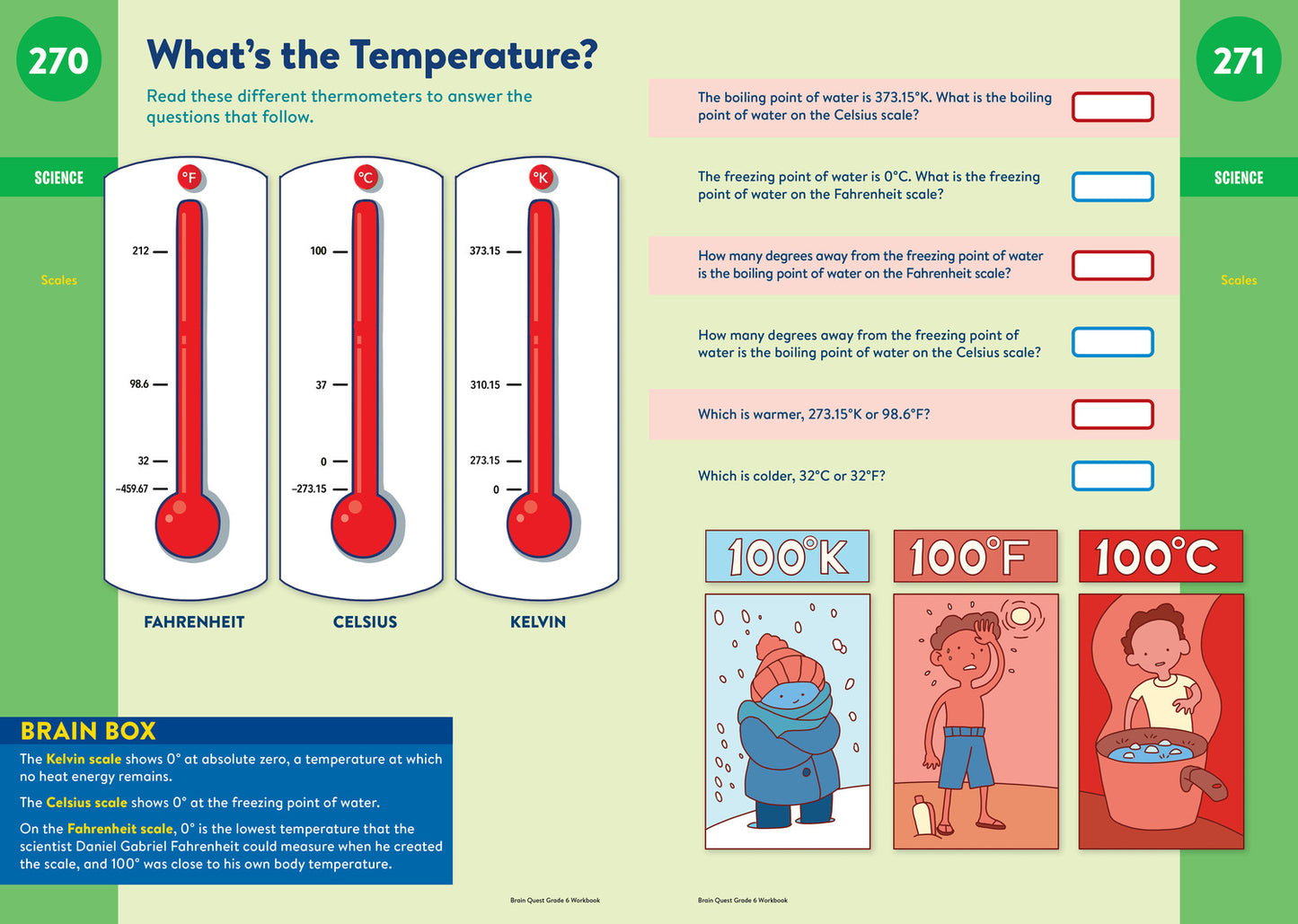 Brain Quest Workbook: 6th Grade Revised Edition