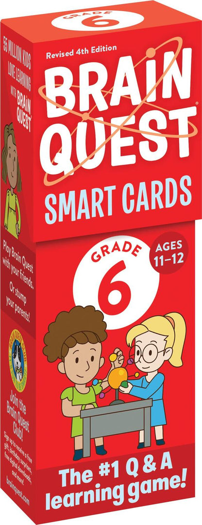 Brain Quest 6th Grade Smart Cards Revised 4th Edition