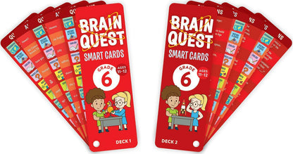 Brain Quest 6th Grade Smart Cards Revised 4th Edition