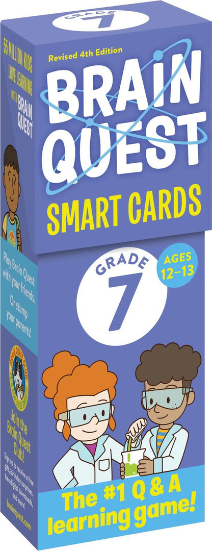 Brain Quest 7th Grade Smart Cards Revised 4th Edition