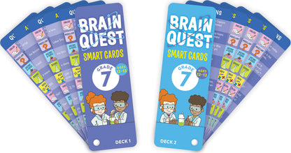 Brain Quest 7th Grade Smart Cards Revised 4th Edition