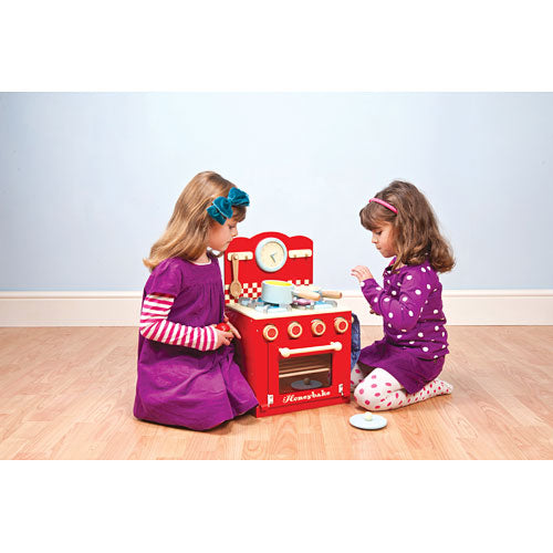 Oven & Hob Set (Red)
