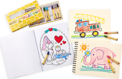 Brilliant Bee Crayons 12cnt