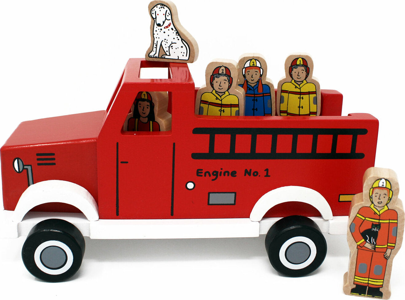To the Rescue Magnetic Fire Truck