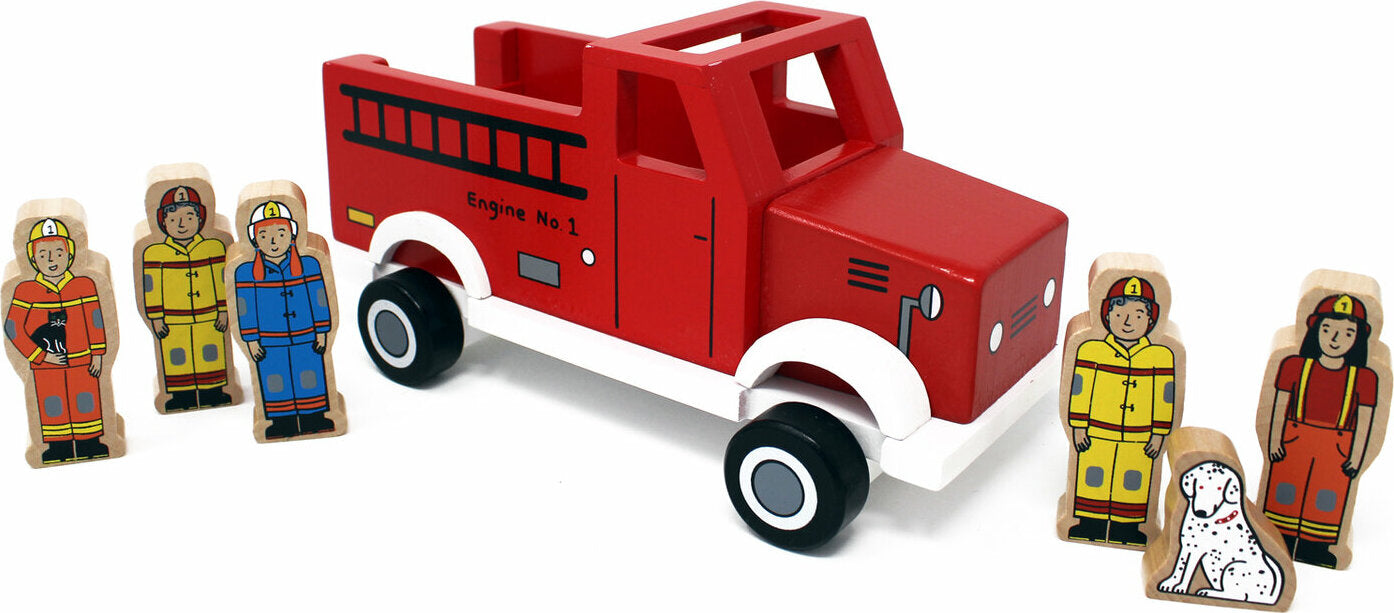To the Rescue Magnetic Fire Truck