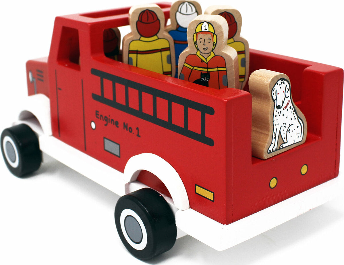 To the Rescue Magnetic Fire Truck