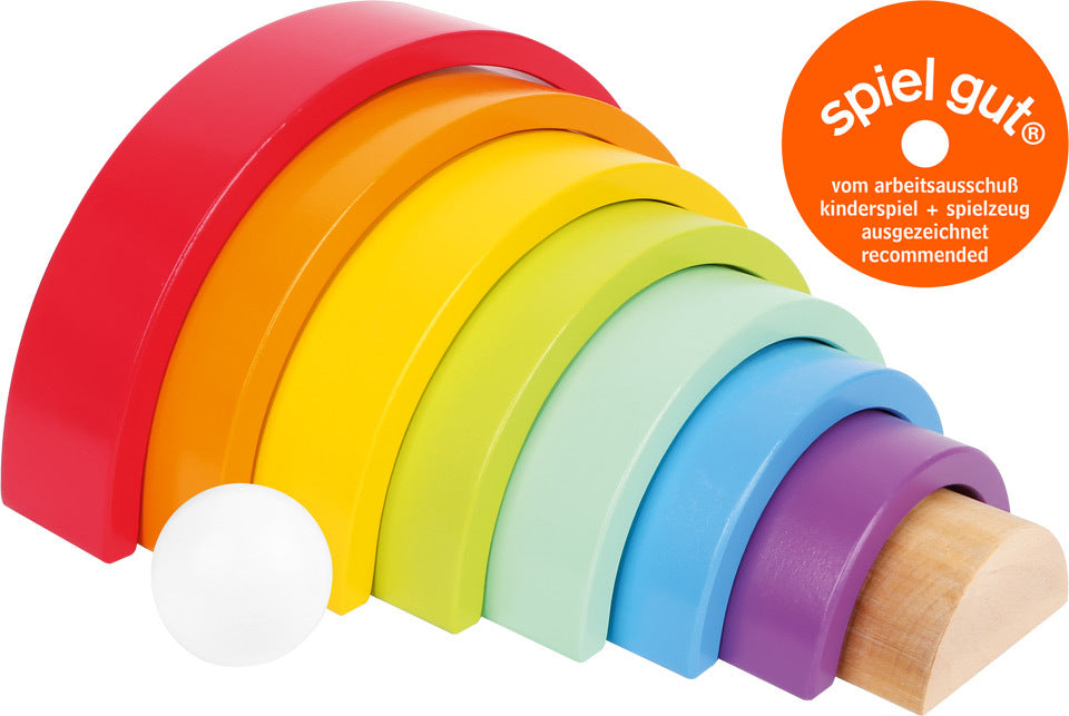 Wooden Building Blocks Large Rainbow