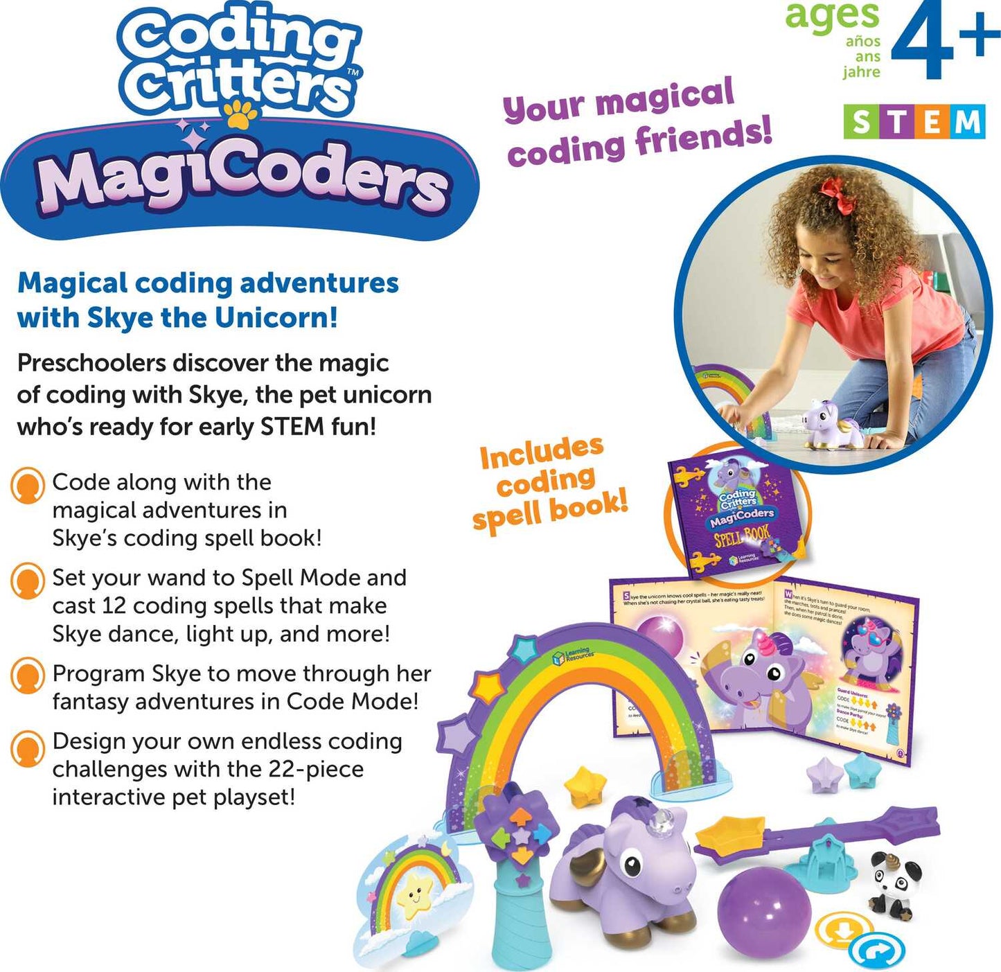 Coding Critters® MagiCoders: Skye the Unicorn