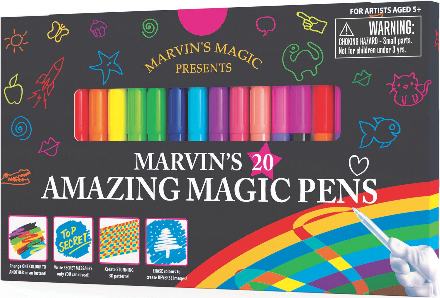 Marvin's Amazing Magic Pens (20 pens set)