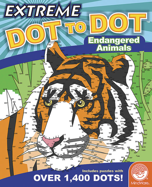 Extreme Dot to Dot: Endangered Animals