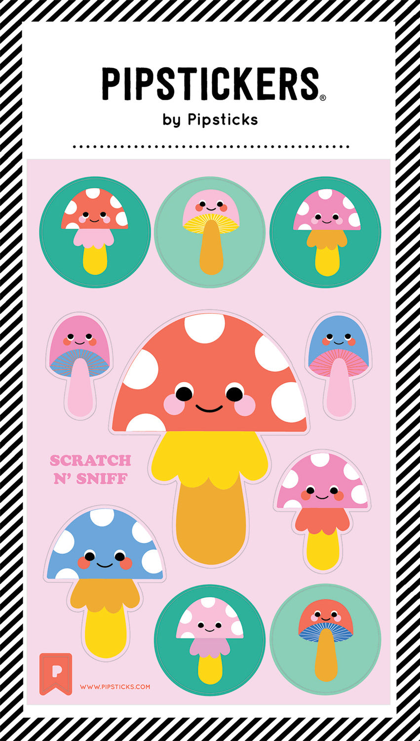Stickers -  Fun Guys Scratch 'n Sniff