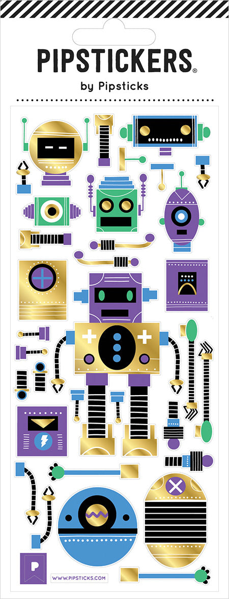 Stickers -  Build A Robot (3x7)