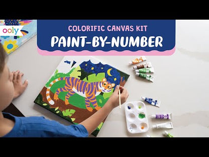 Colorific Canvas Paint by Number Dragons