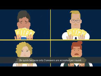 Blue Orange Slingz Games, Fast and Hilarious Word Card Party Game of Categories for Ages 10 & up