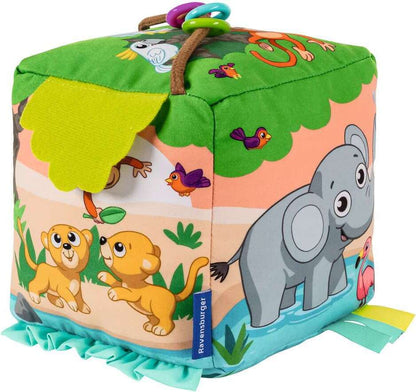 Roll & Play Sound Cube: Wild Animals