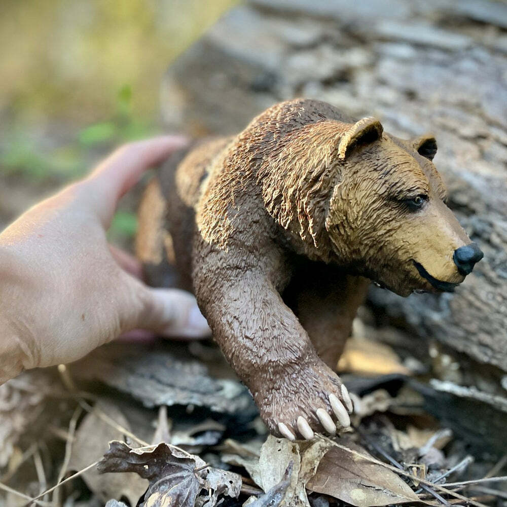 Grizzly Bear Figure