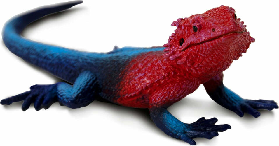 Mwanza Flat-Headed Rock Agama Toy Figure