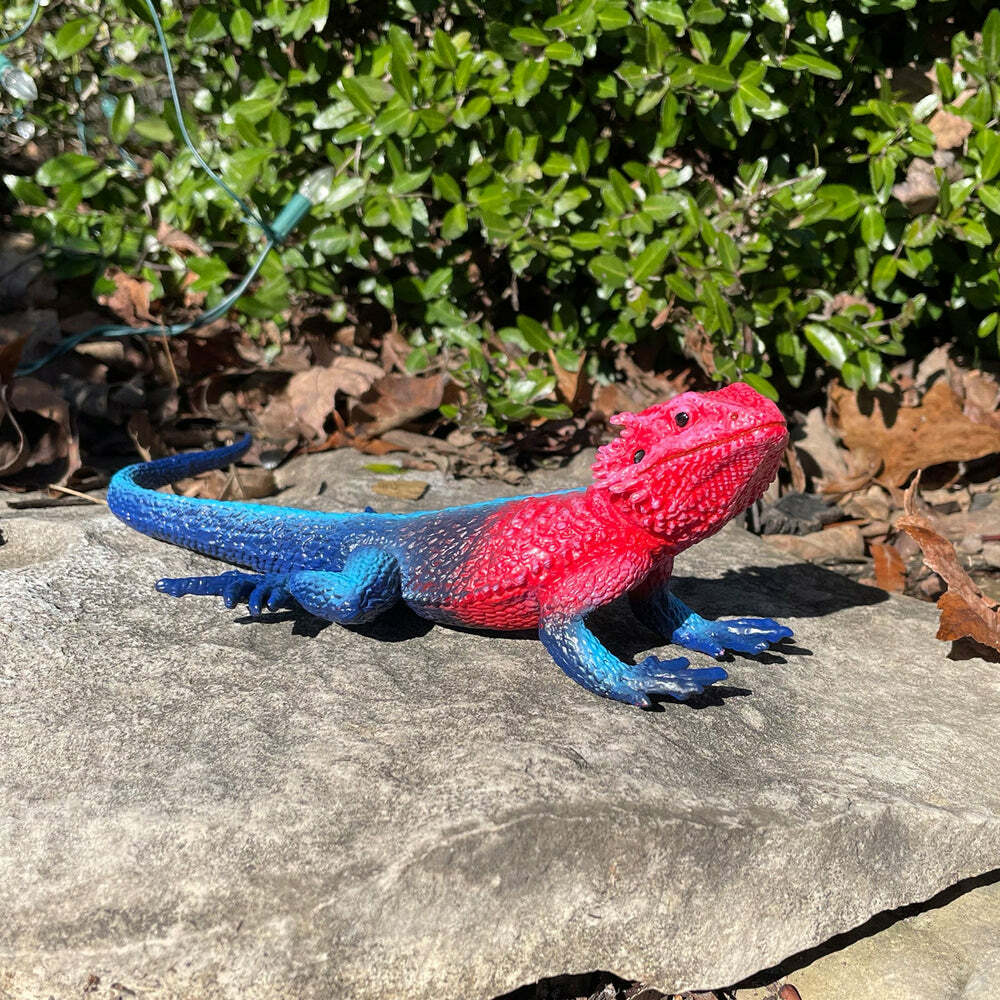 Mwanza Flat-Headed Rock Agama Toy Figure