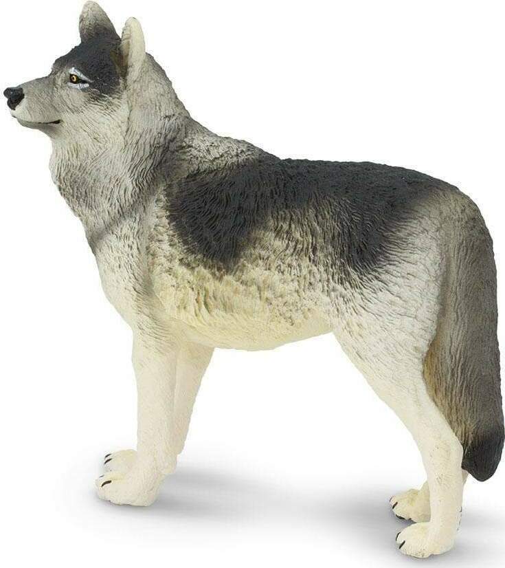 Gray Wolf Toy