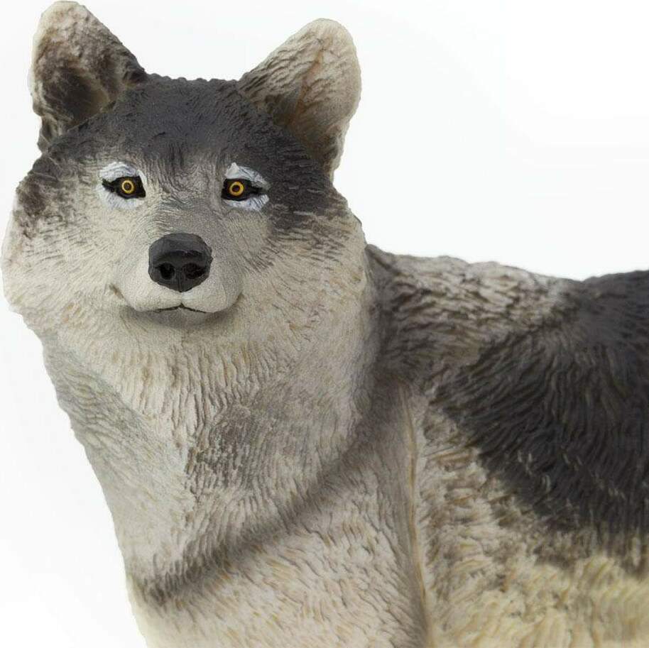 Gray Wolf Toy