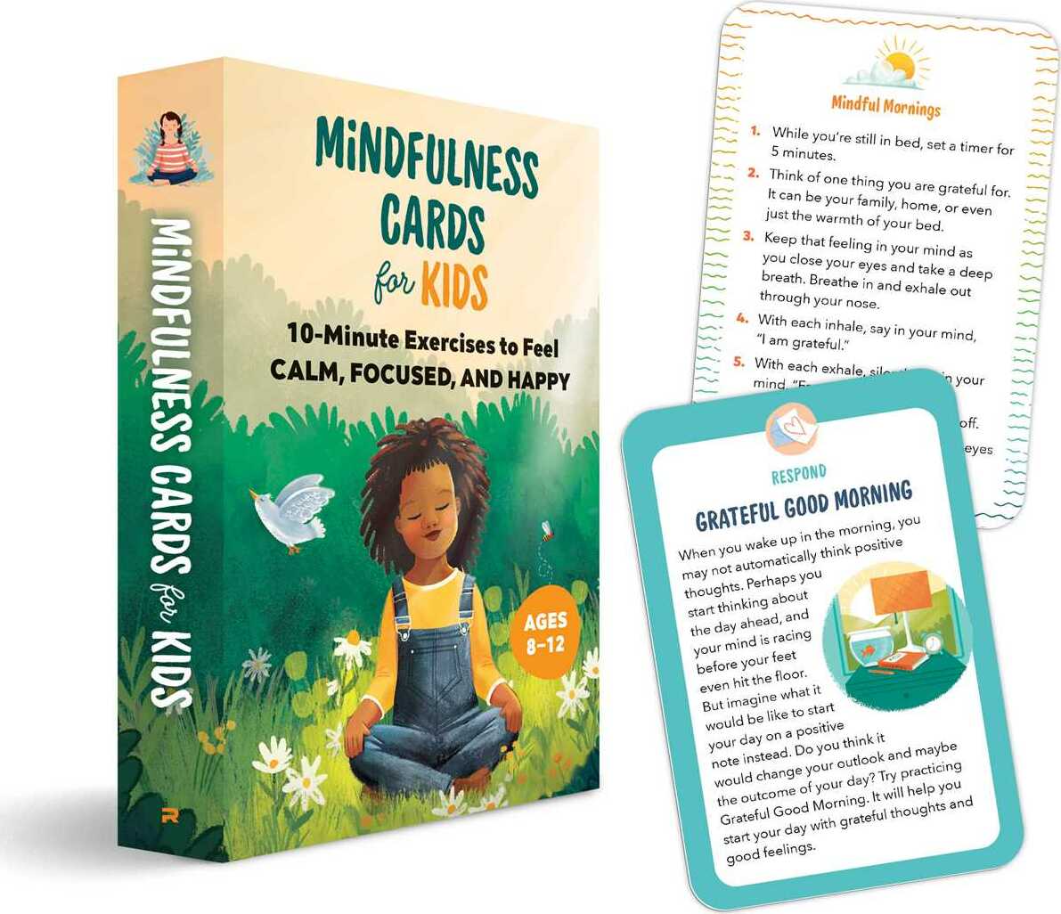 Mindfulness Cards for Kids: 10-Minute Exercises to Feel Calm, Focused, and Happy