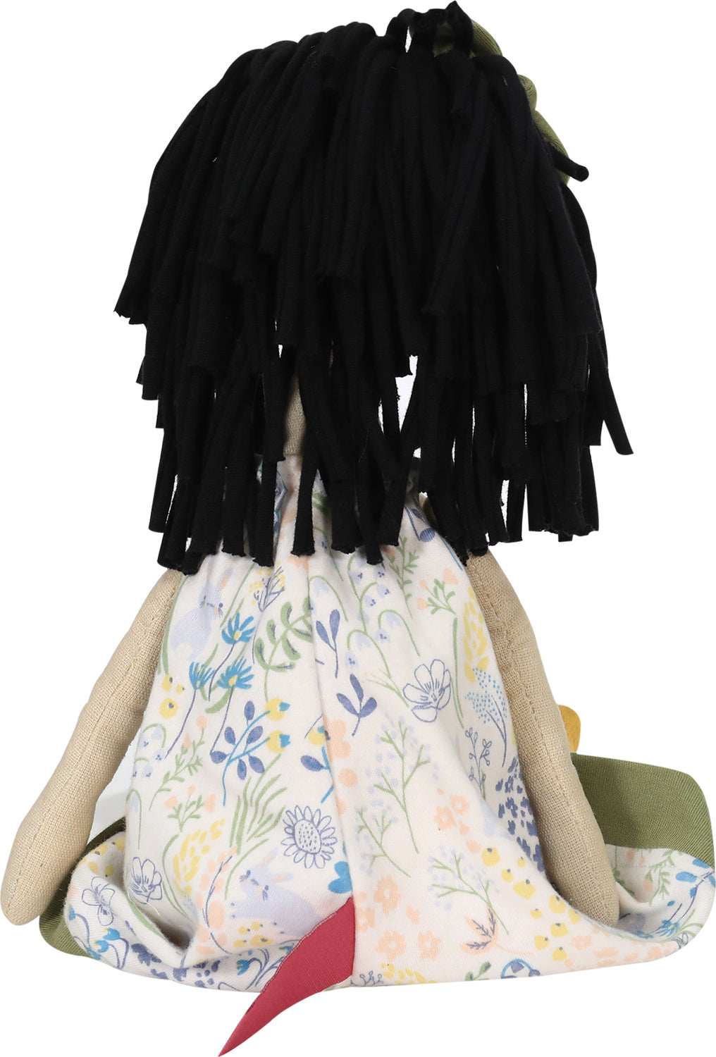 Jedda in Green & Blue Printed Dress